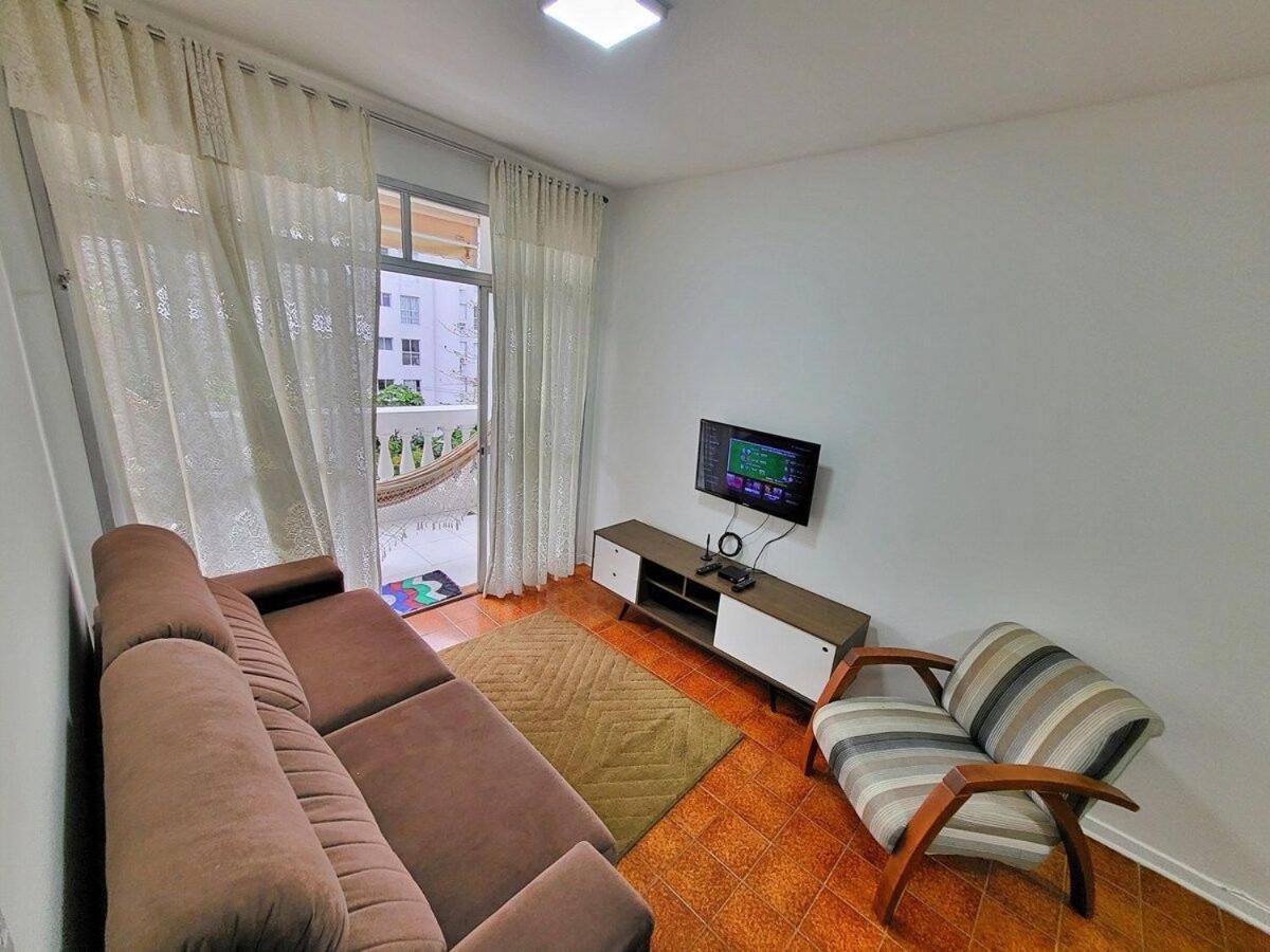 Ap 02 Dorms - Enseada - Com Sacada, Ar-Cond, Wi-Fi, 01 Vaga, Lado Praia Guaruja Luaran gambar